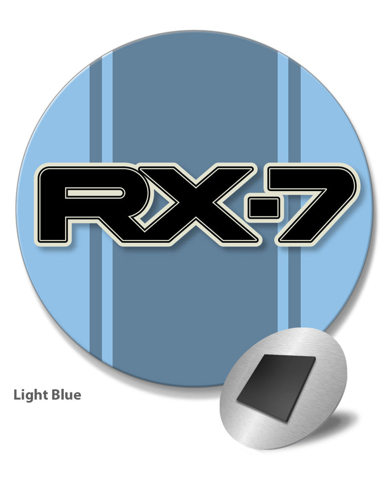 Mazda Rx-7 Series 2 Emblem Round Fridge Magnet