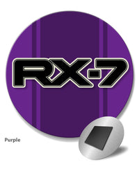 Mazda Rx-7 Series 2 Emblem Round Fridge Magnet