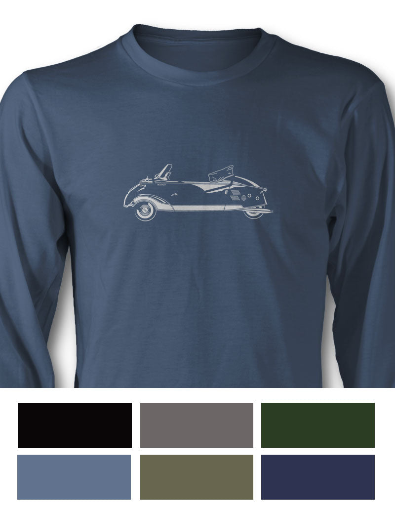 Messerschmitt  KR200 Convertible Long Sleeve T-Shirt - Side View