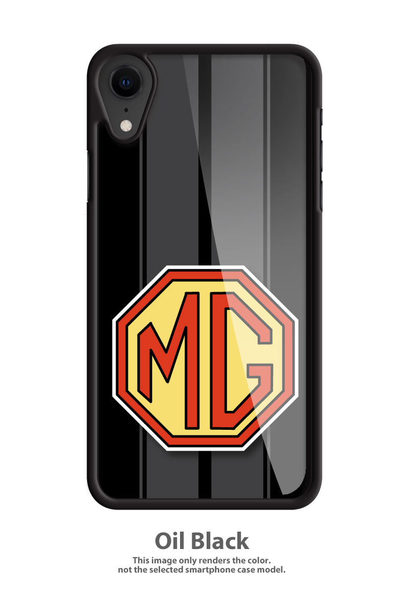 MG Badge Emblem Smartphone Case - Racing Stripes