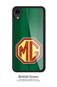 MG Badge Emblem Smartphone Case - Racing Stripes