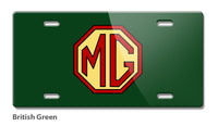 MG Badge Emblem Novelty License Plate - Vintage Emblem