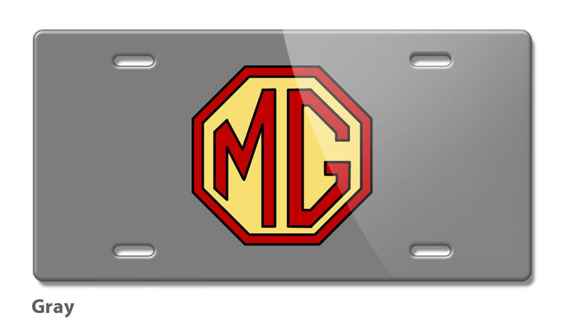 MG Badge Emblem Novelty License Plate - Vintage Emblem