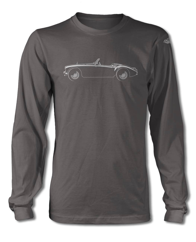 MG MGA Convertible T-Shirt - Long Sleeves - Side View