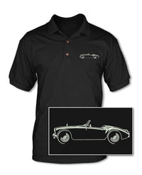 MG MGA Convertible Adult Pique Polo Shirt - Side View