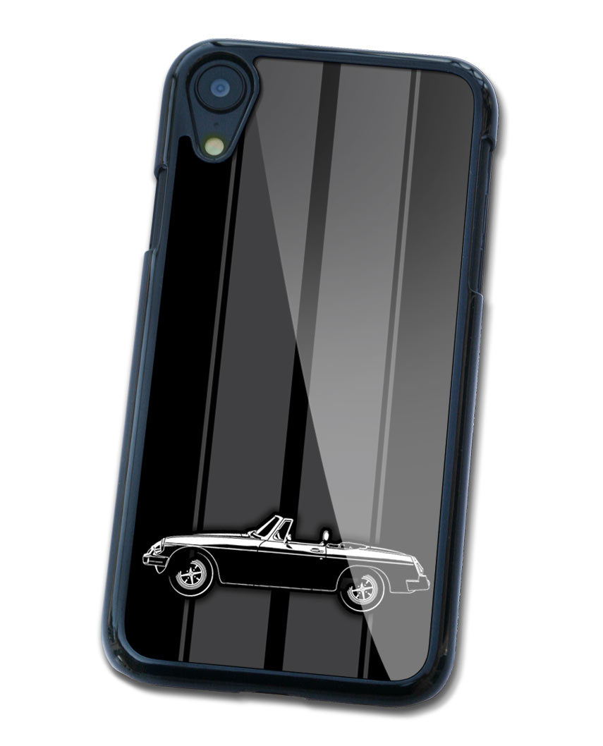 MG MGB MKIII Convertible Smartphone Case - Racing Stripes