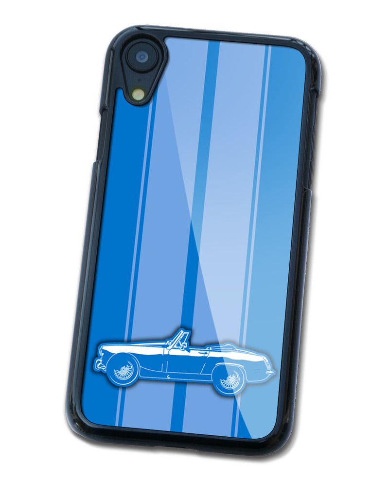 MG Midget Convertible Smartphone Case - Racing Stripes