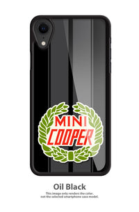 Mini Cooper Emblem Smartphone Case - Racing Stripes