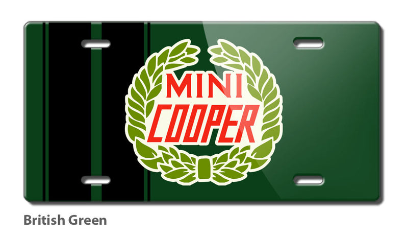 Mini Cooper Emblem Novelty License Plate