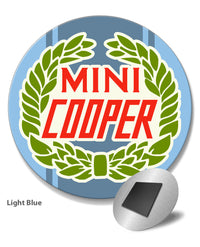 Mini Cooper Emblem Round Fridge Magnet