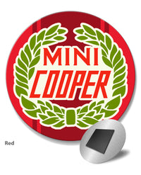 Mini Cooper Emblem Round Fridge Magnet