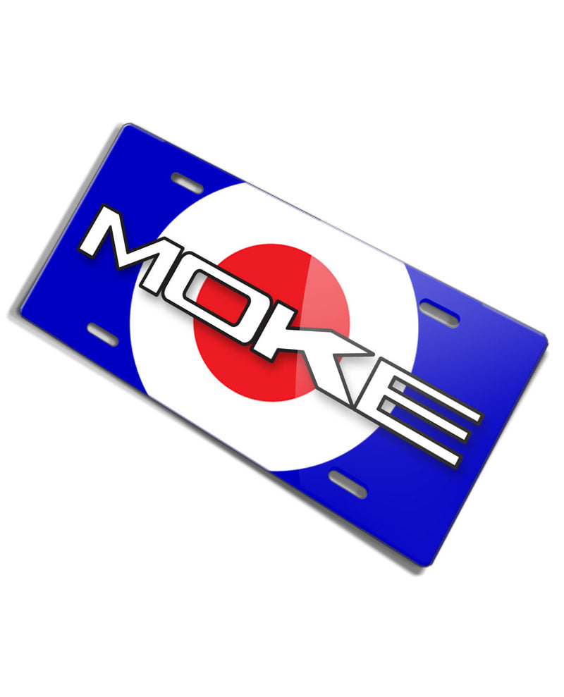 Mini Moke RAF Emblem Novelty License Plate