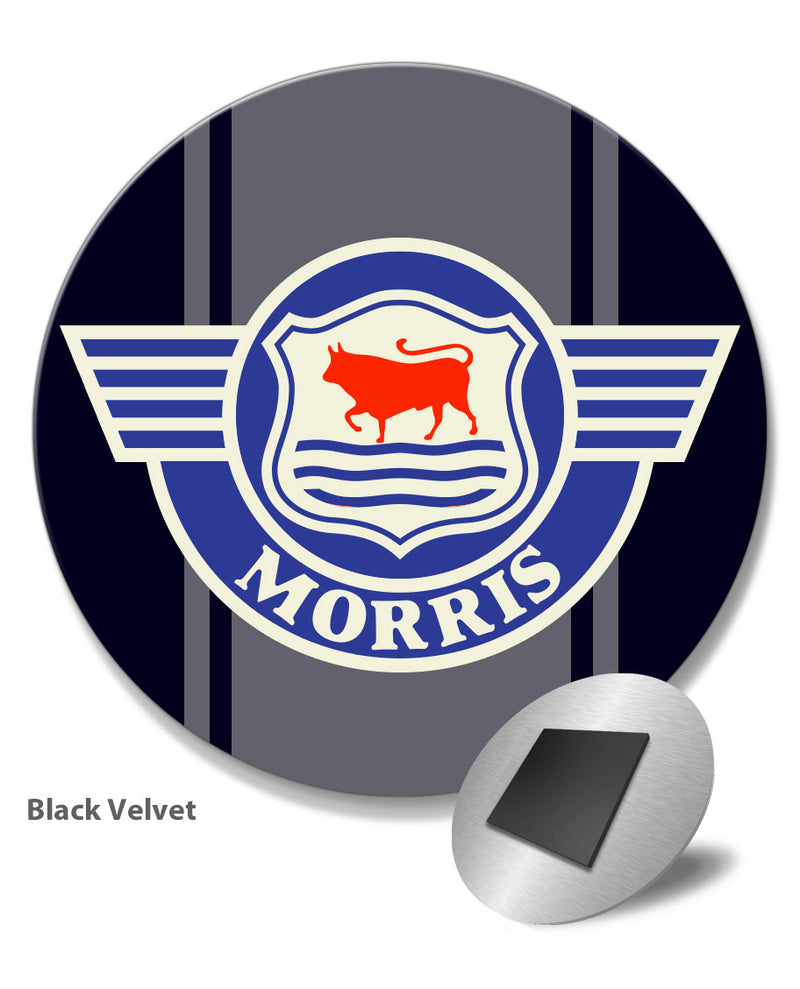 Morris Emblem Round Fridge Magnet