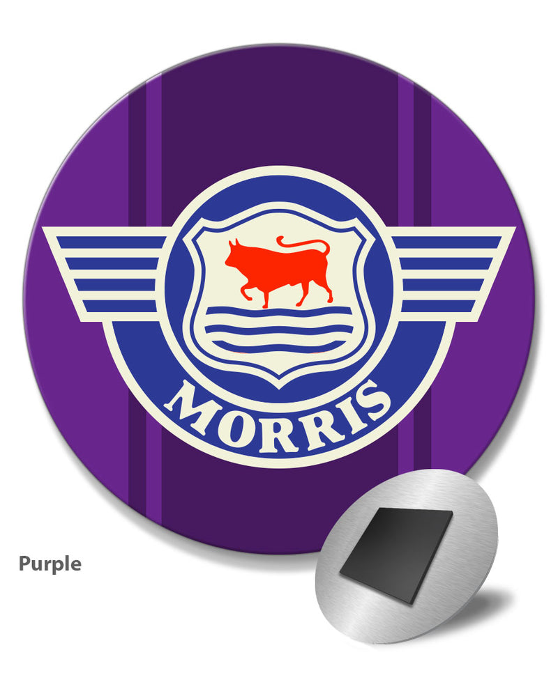 Morris Emblem Round Fridge Magnet