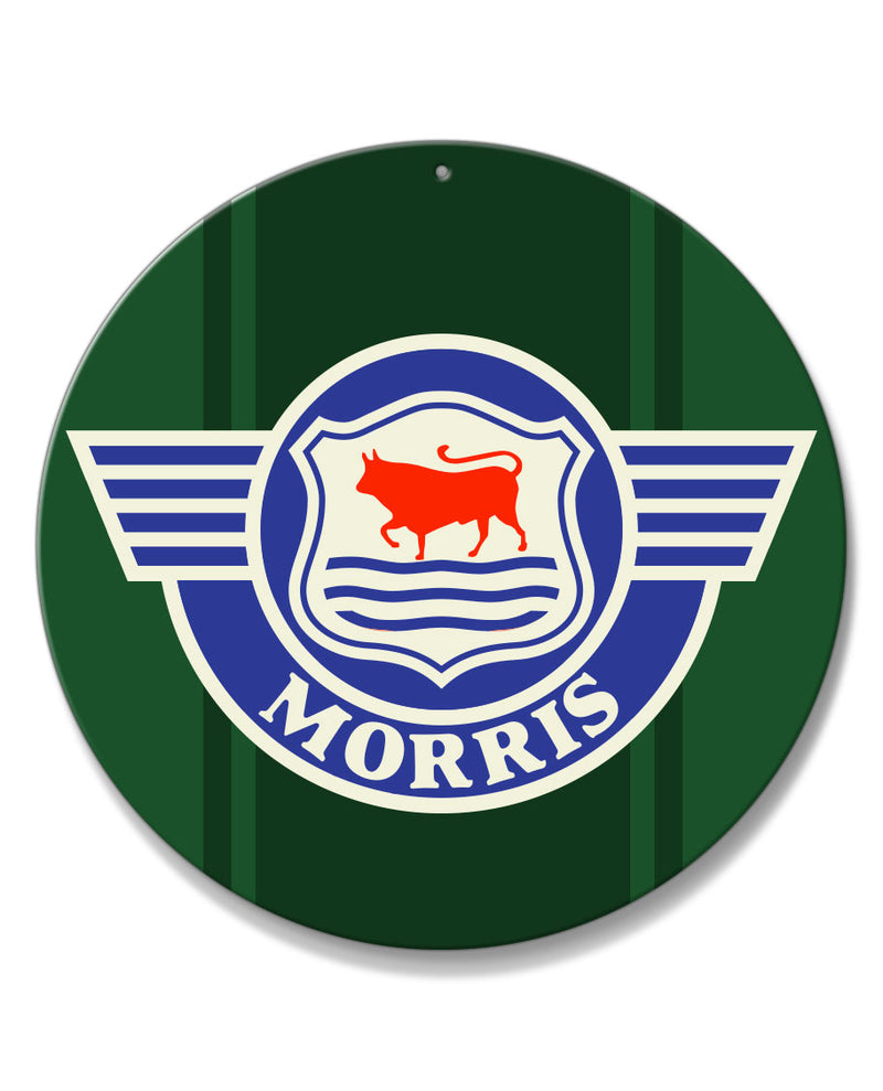 Austin Morris Emblem Round Aluminum Sign