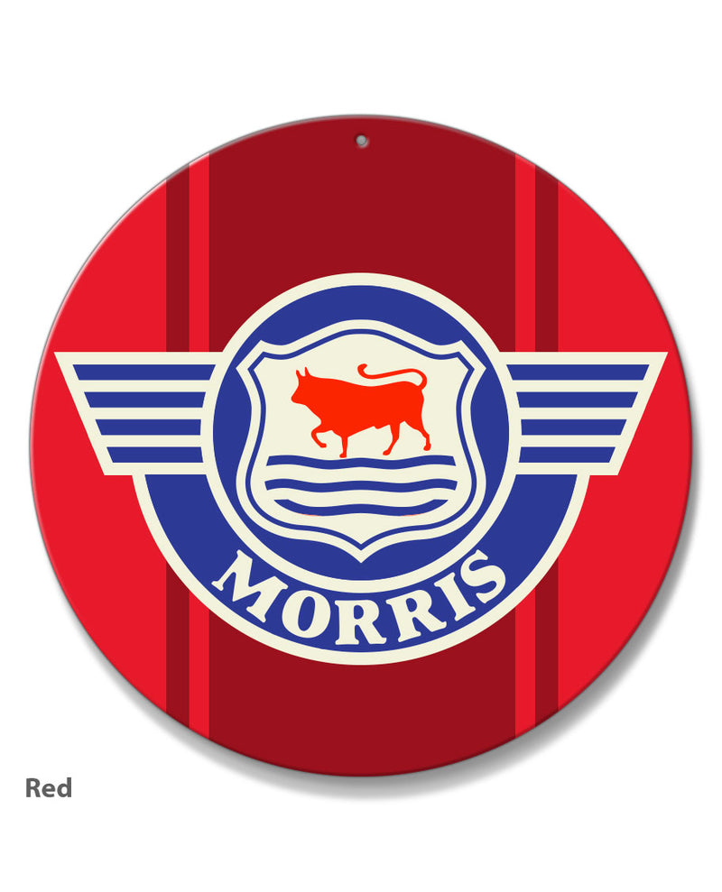 Austin Morris Emblem Round Aluminum Sign