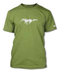 Ford Mustang Emblem T-Shirt - Men - Emblem