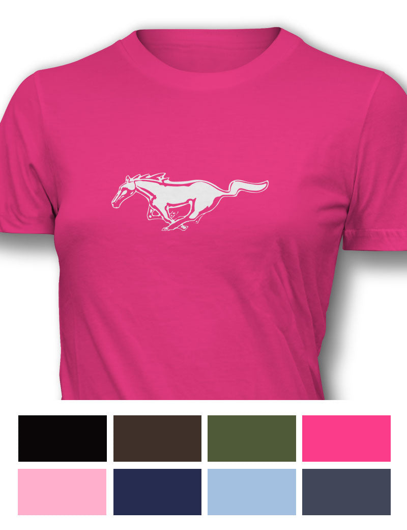 Ford Mustang Emblem T-Shirt - Women - Emblem