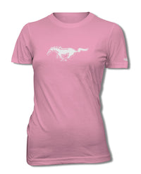 Ford Mustang Emblem T-Shirt - Women - Emblem