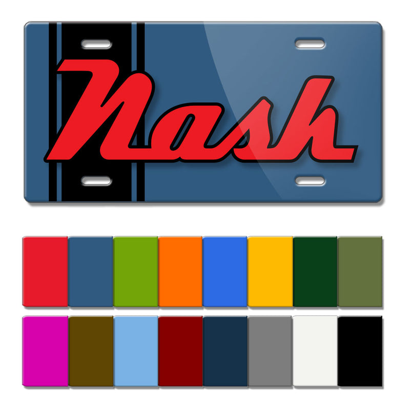 Nash Emblem Novelty License Plate