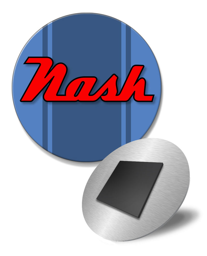 Nash Emblem Round Fridge Magnet