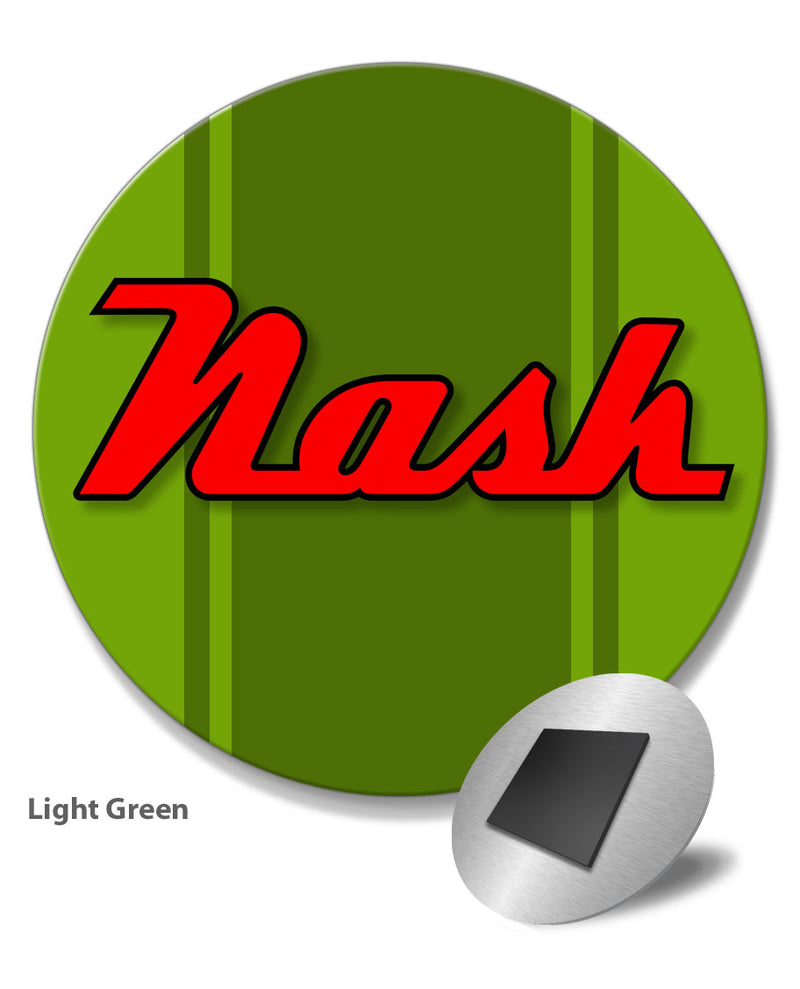 Nash Emblem Round Fridge Magnet