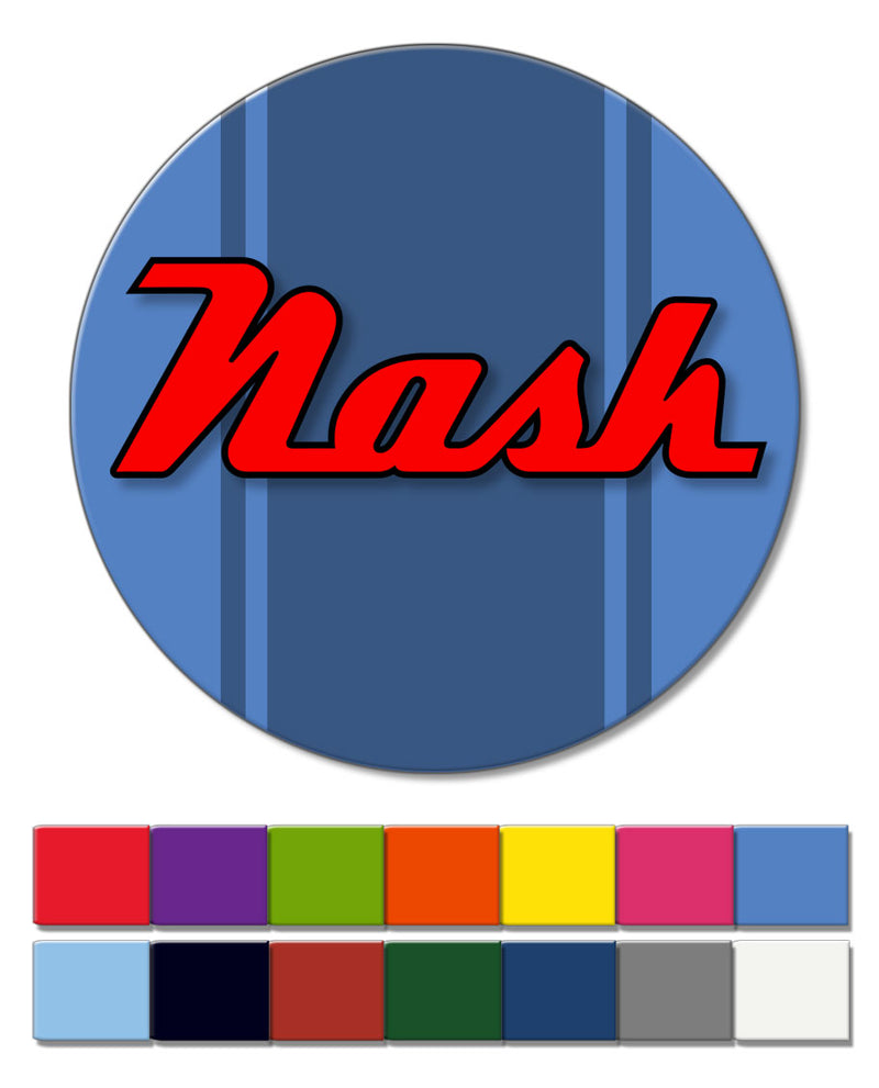 Nash Emblem Round Fridge Magnet