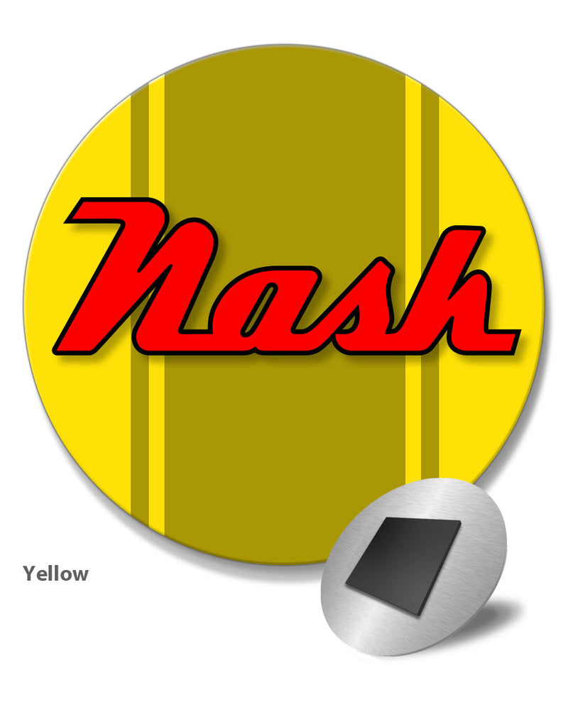 Nash Emblem Round Fridge Magnet