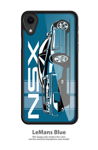 Acura NSX Emblem 3/4 Back Smartphone Case - Racing Stripes