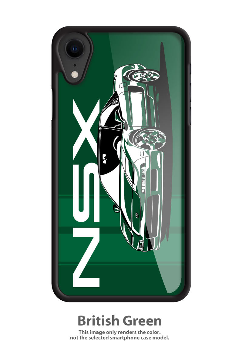 Acura NSX Emblem 3/4 Front Smartphone Case - Racing Stripes