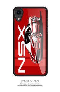 Acura NSX Emblem 3/4 Front Smartphone Case - Racing Stripes