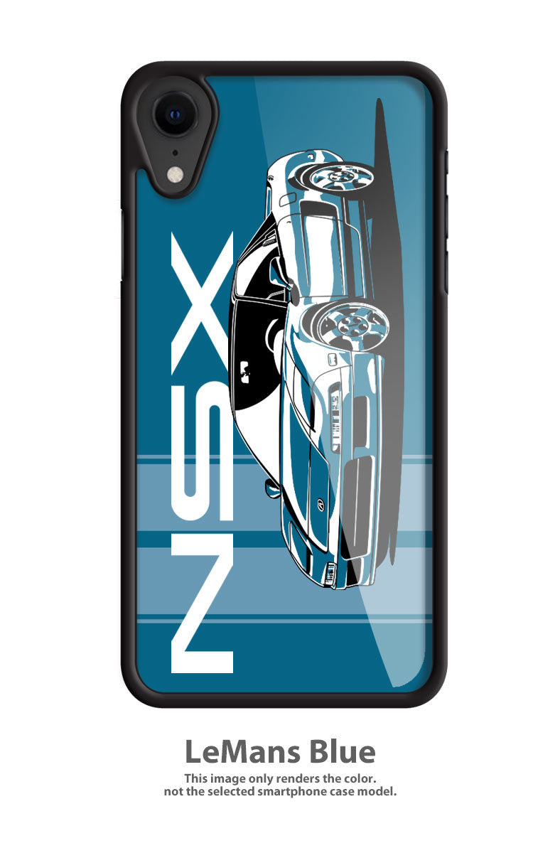 Acura NSX Emblem 3/4 Front Smartphone Case - Racing Stripes