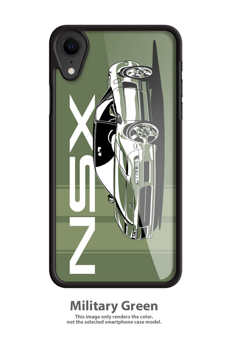 Acura NSX Emblem 3/4 Front Smartphone Case - Racing Stripes