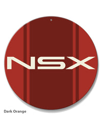 Acura - Honda NSX Emblem Round Aluminum Sign