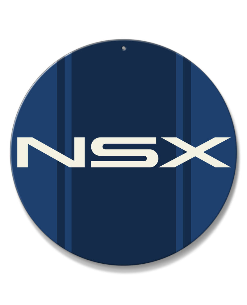 Acura - Honda NSX Emblem Round Aluminum Sign