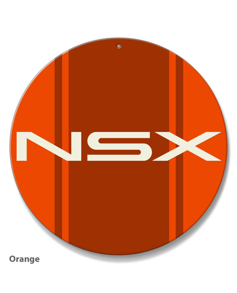 Acura - Honda NSX Emblem Round Aluminum Sign