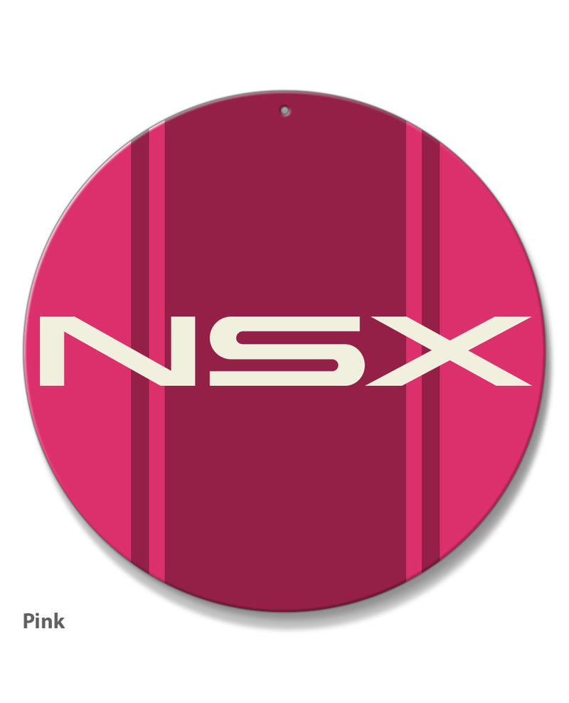 Acura - Honda NSX Emblem Round Aluminum Sign