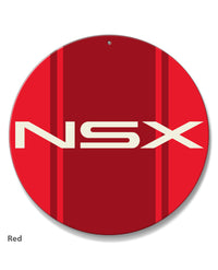 Acura - Honda NSX Emblem Round Aluminum Sign