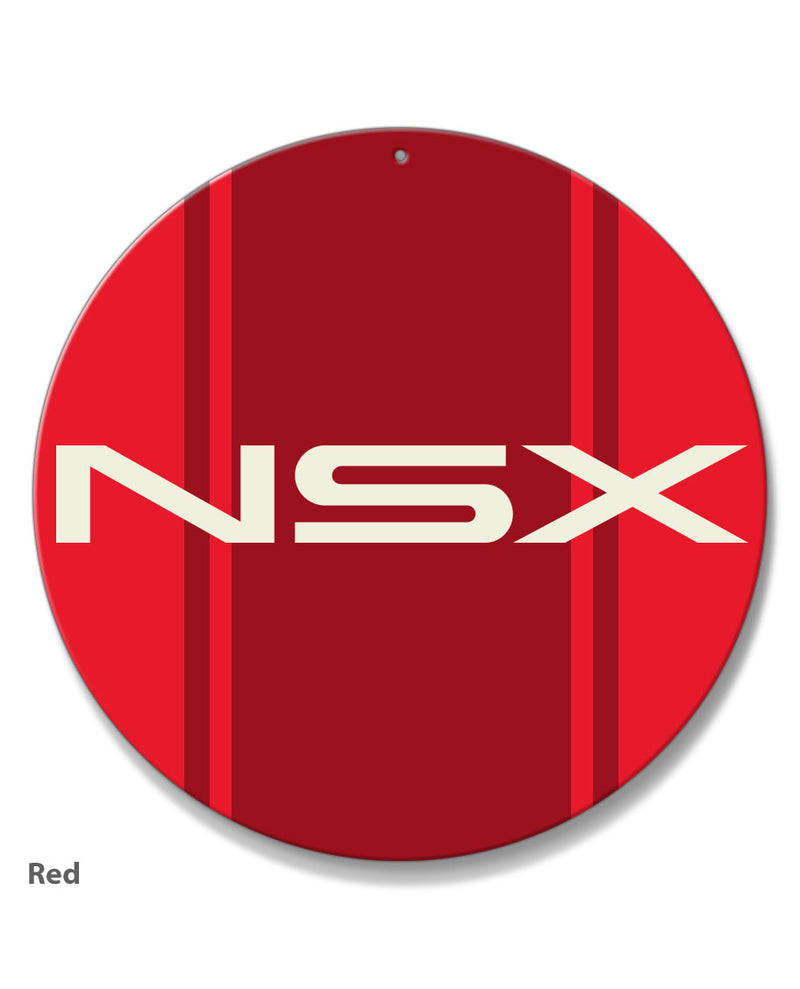Acura - Honda NSX Emblem Round Aluminum Sign