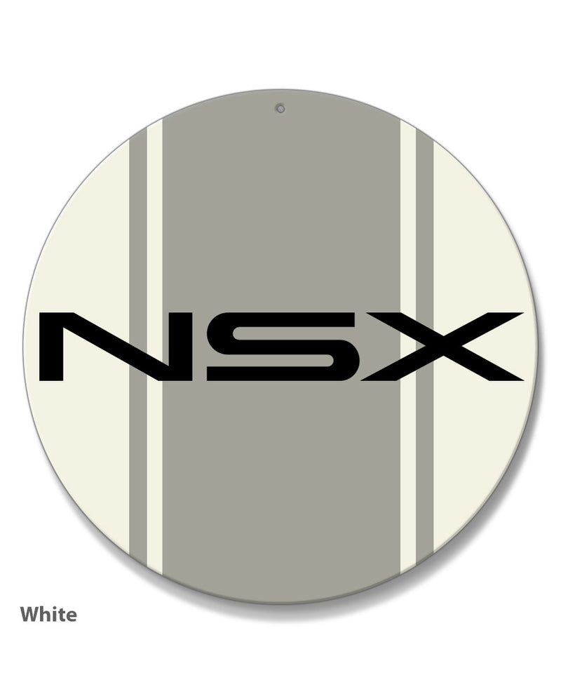 Acura - Honda NSX Emblem Round Aluminum Sign