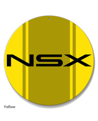 Acura - Honda NSX Emblem Round Aluminum Sign