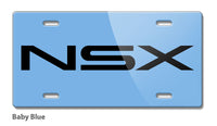 Acura NSX Emblem Novelty License Plate