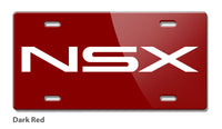 Acura NSX Emblem Novelty License Plate