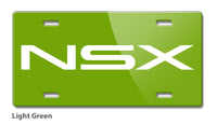 Acura NSX Emblem Novelty License Plate