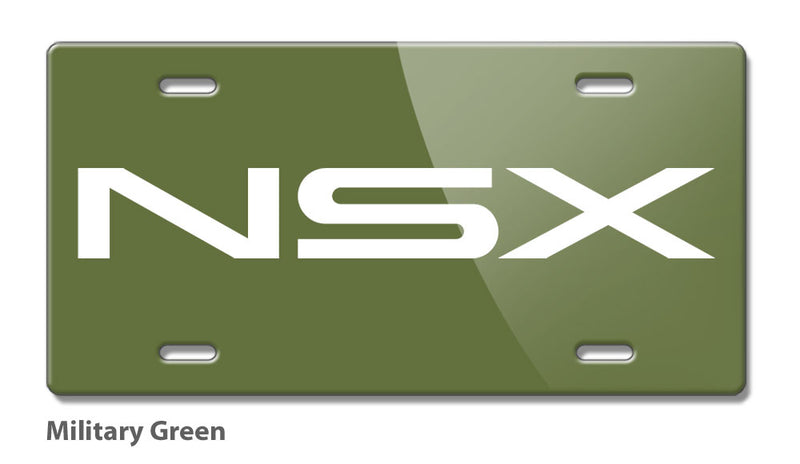 Acura NSX Emblem Novelty License Plate