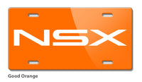 Acura NSX Emblem Novelty License Plate