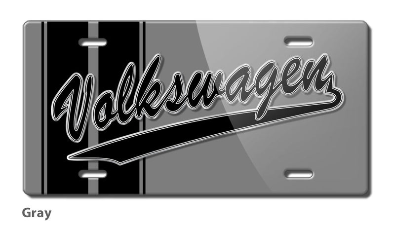 Vintage Volkswagen Emblem Novelty License Plate