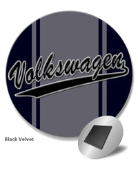 Vintage Wolkswagen Emblem Round Fridge Magnet