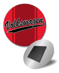Vintage Volkswagen Emblem Round Fridge Magnet