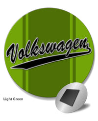 Vintage Volkswagen Emblem Round Fridge Magnet